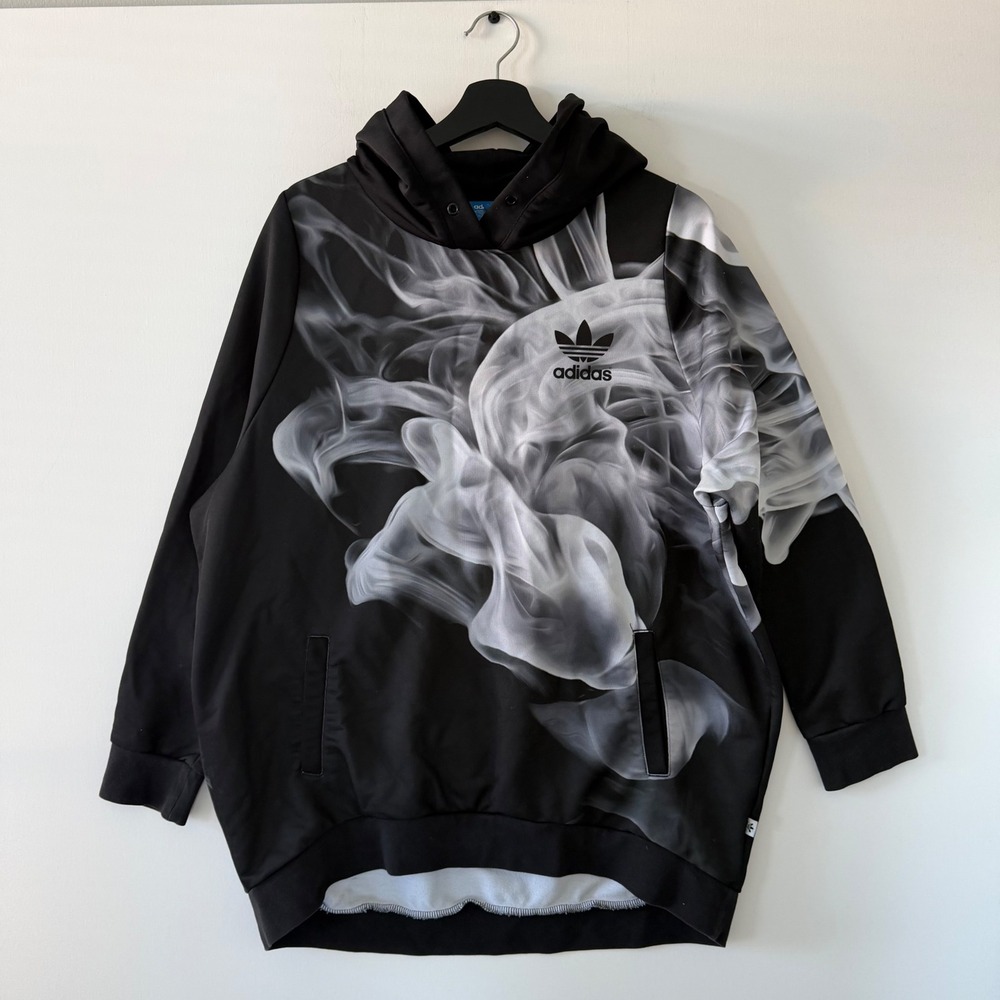 Adidas Originals Rita Ora White Smoke Pack Hoodie Black S23564 Womens Large